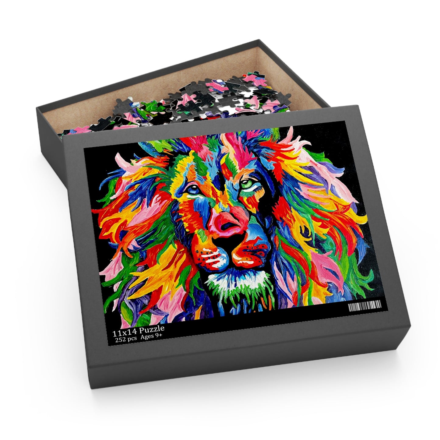 Rainbow Lion Puzzle (120, 252, 500-Piece)