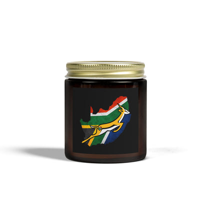 South African Bok Fan Scented Coconut Apricot Candles (4oz, 9oz)