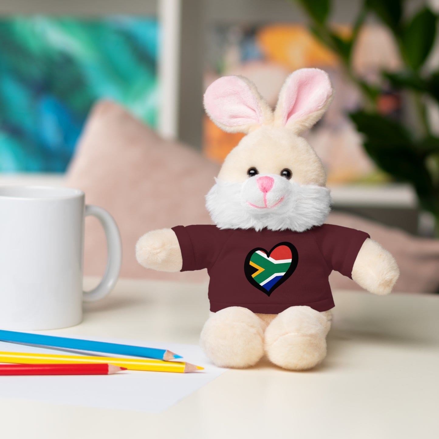 South African Heart Stuffed Animals with Tee