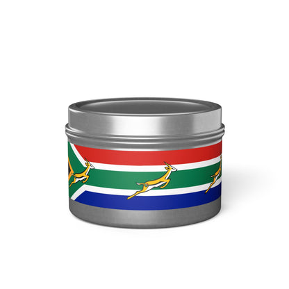 South African Bok Fan Tin Candles