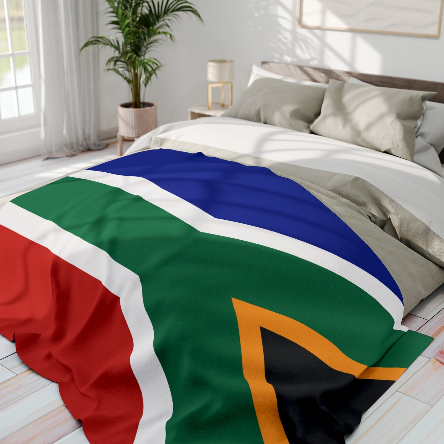 South African Flag Arctic Fleece Blanket