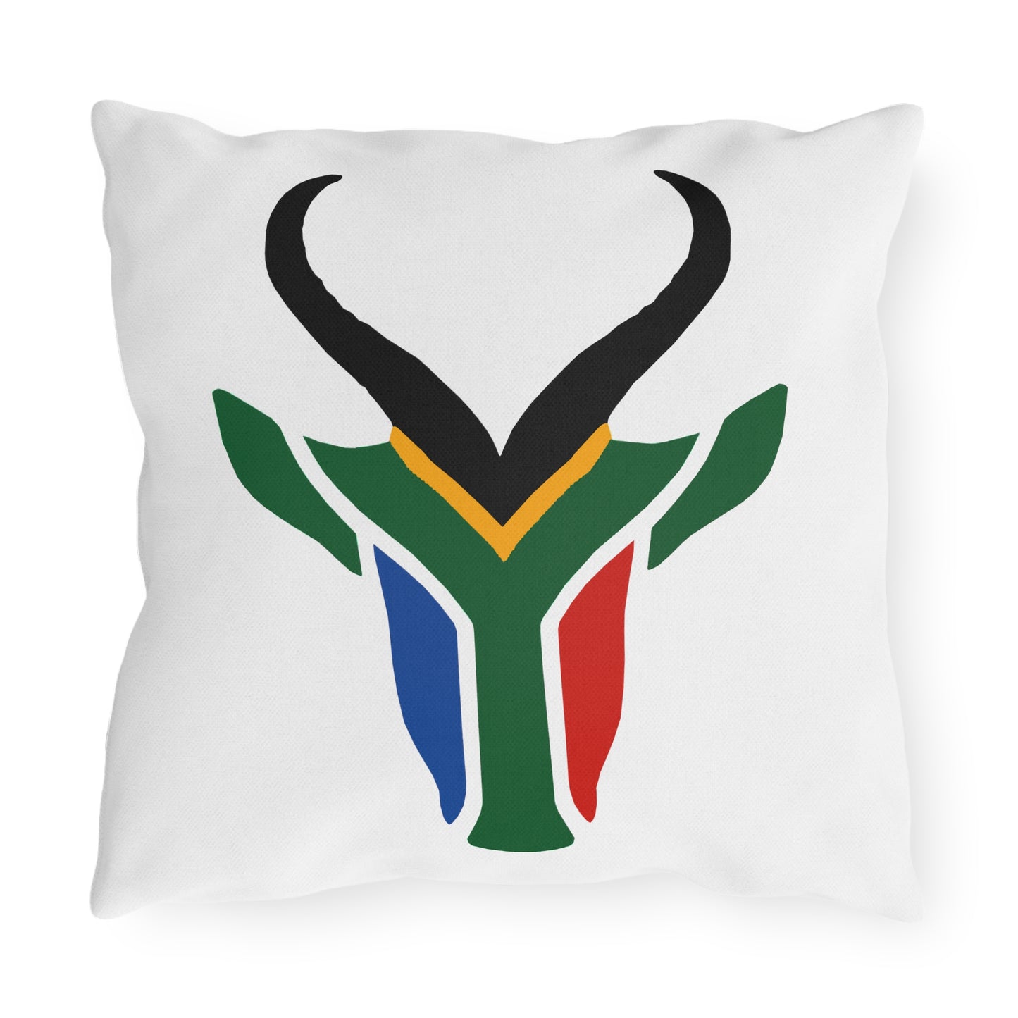 South African Springbok Outdoor Pillows