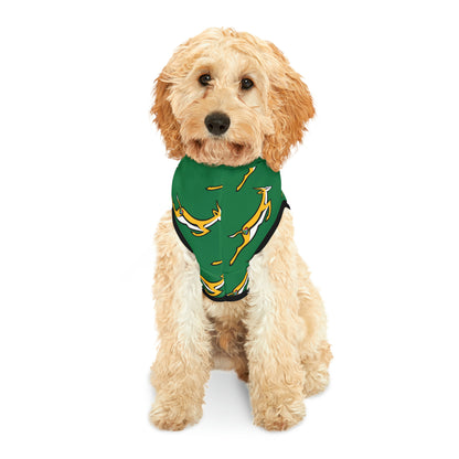 Boks in Green Pet Hoodie