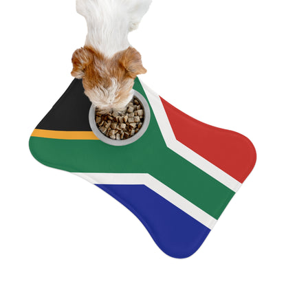 South African Flag Pet Feeding Mats