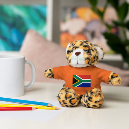 South African Flag Stuffed Animals with Tee