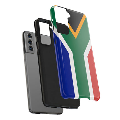 South African Flag Tough Phone Cases