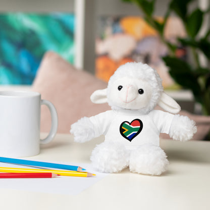 South African Heart Stuffed Animals with Tee