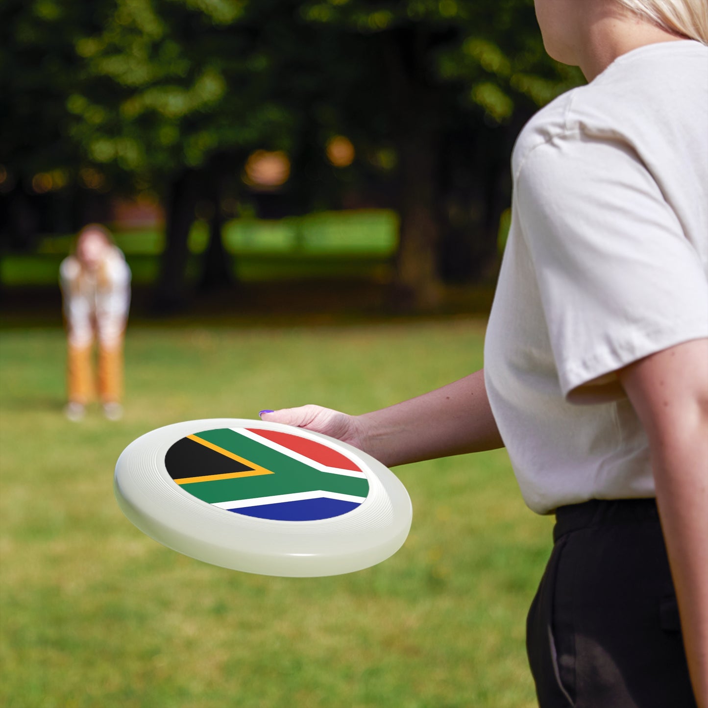 South African Flag Wham-O Frisbee