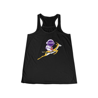 Astrobok Flying Women's Flowy Racerback Tank