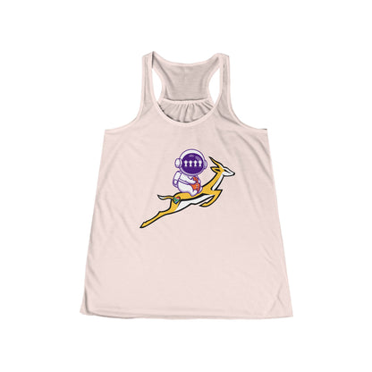 Astrobok Flying Women's Flowy Racerback Tank