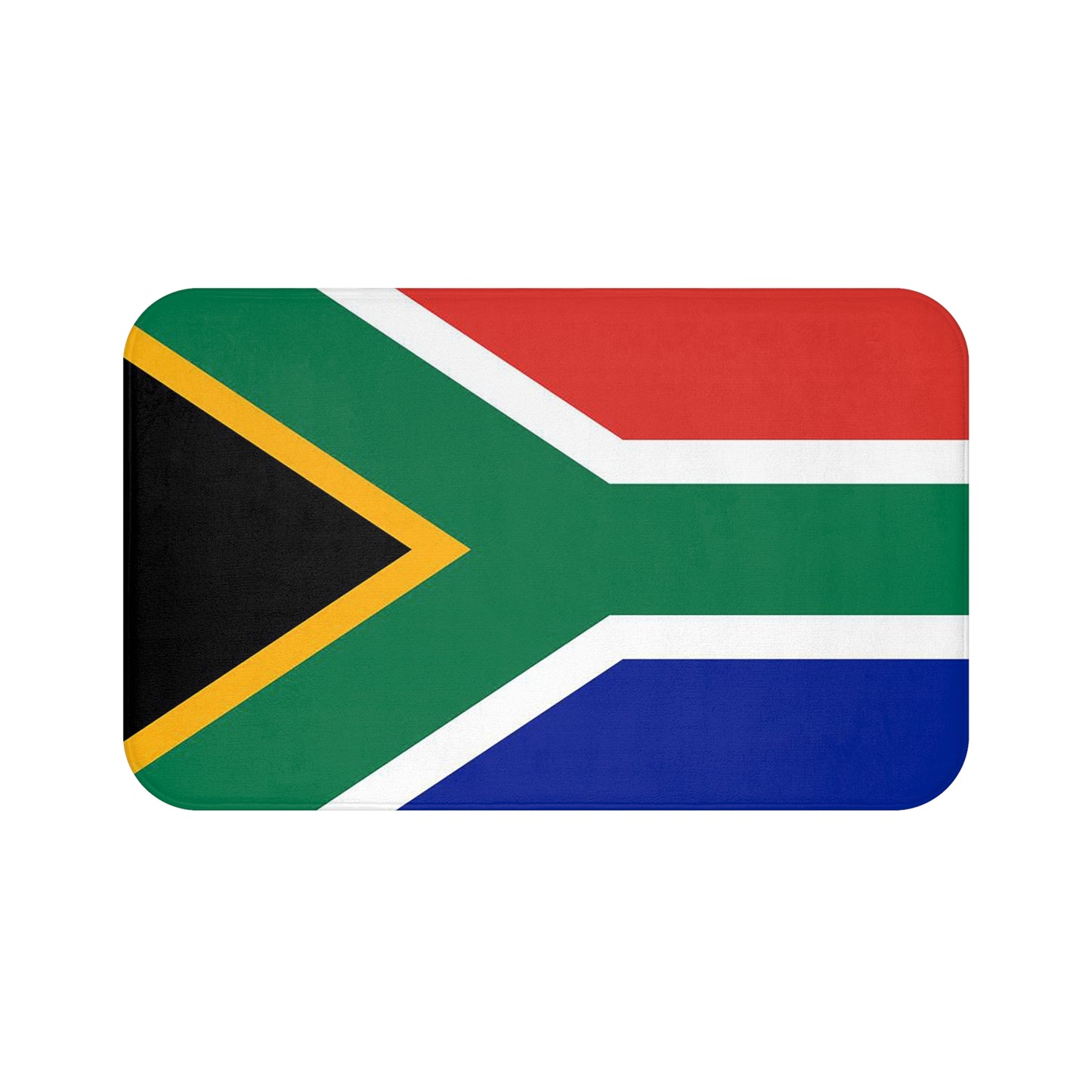 South African Flag Bath Mat