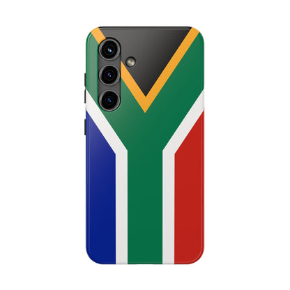 South African Flag Tough Phone Cases