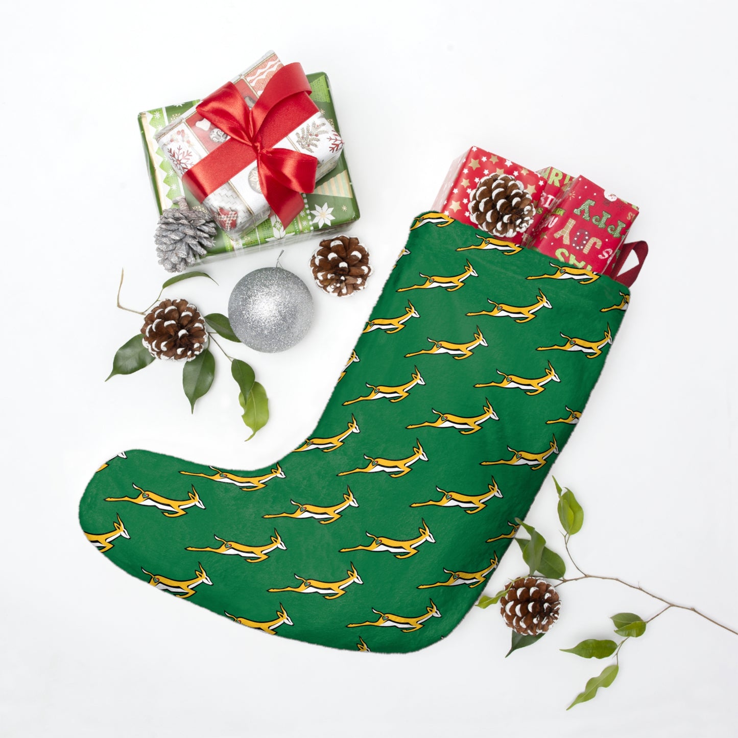 SA Bok Fan Christmas Stockings