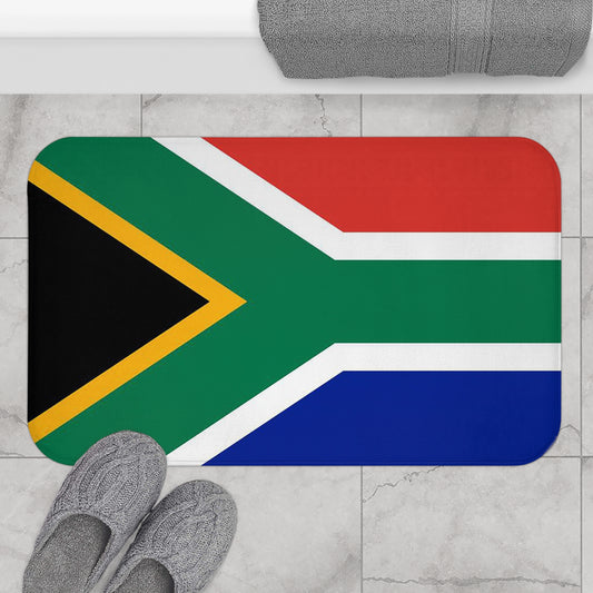 South African Flag Bath Mat