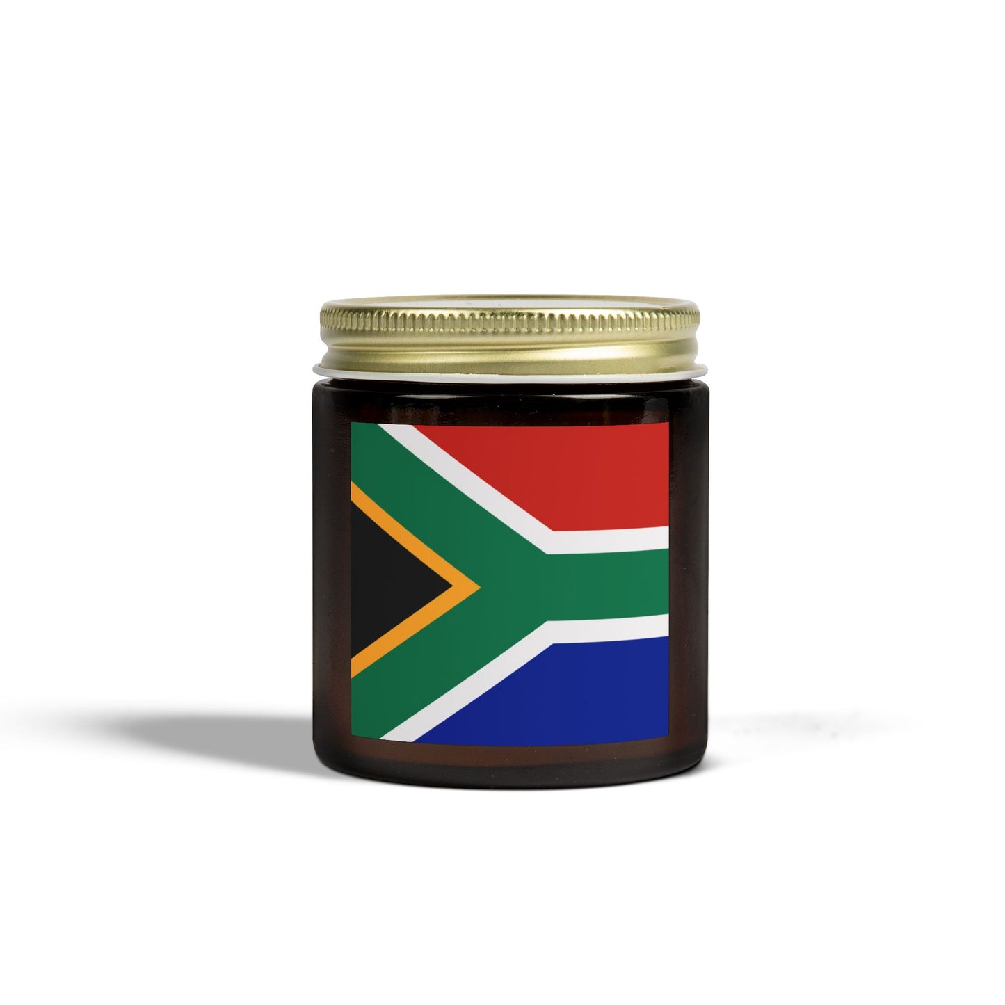 South African Flag Scented Candles, Coconut Apricot Wax (4oz, 9oz)