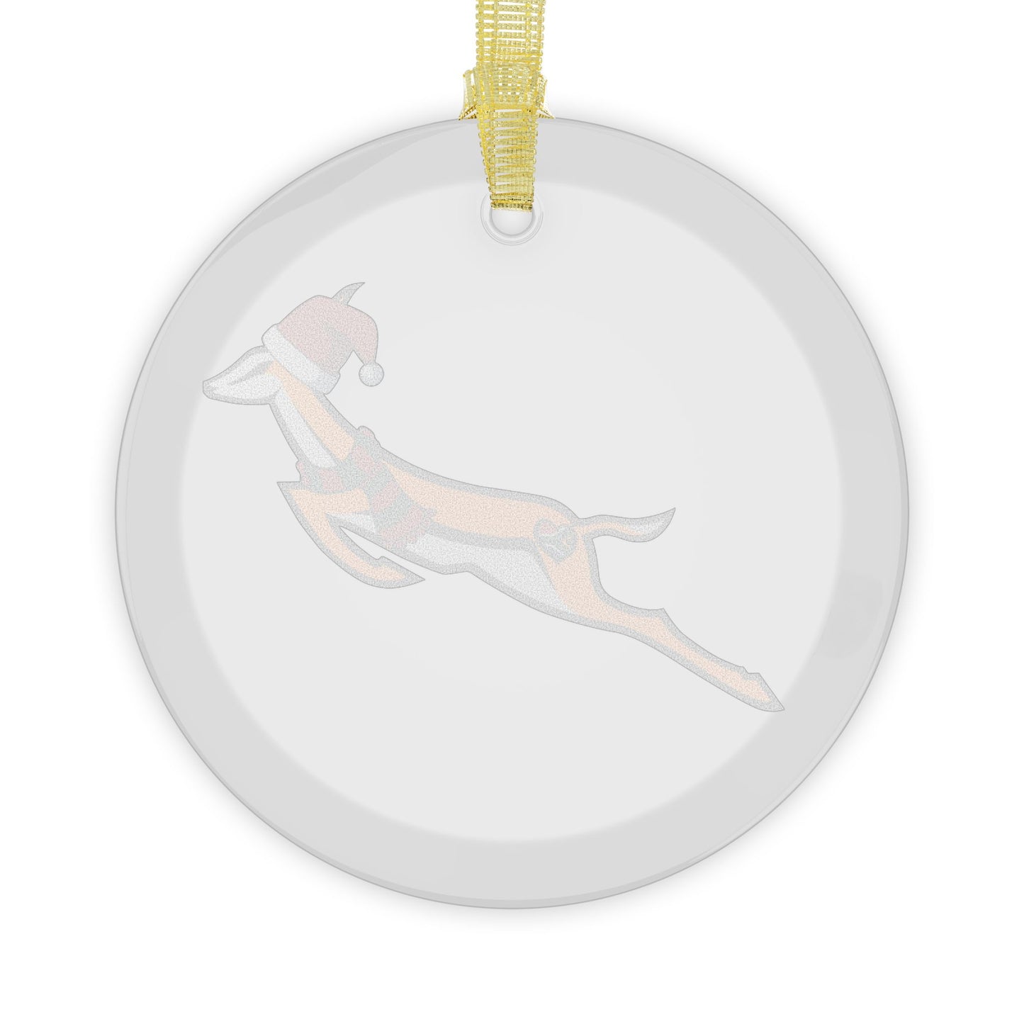 Springbok for life Glass Ornaments