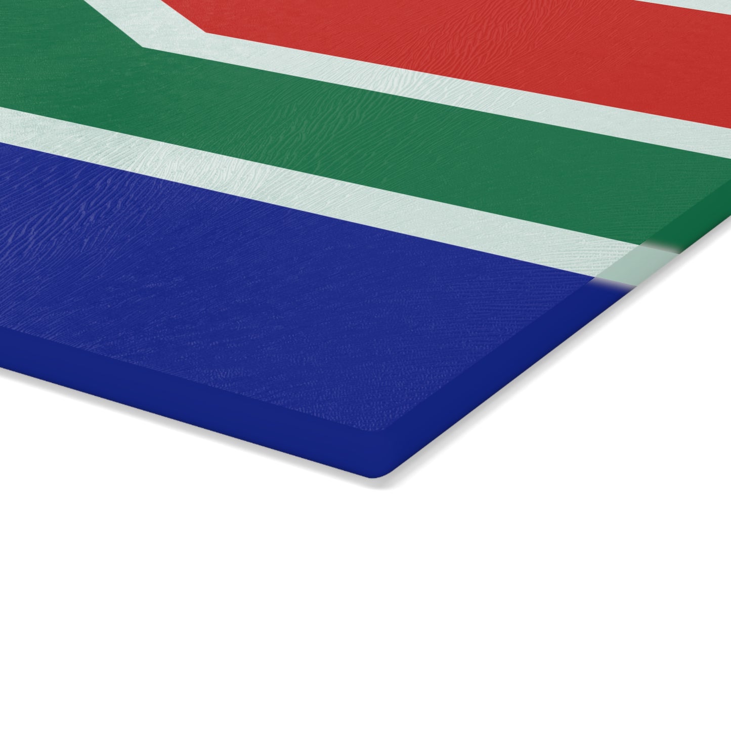 South African flag Glass Cutting Board