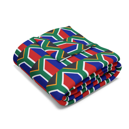 South African Arctic Fleece Blanket - Cozy Winter Blanket,, Perfect Gift for South Africans