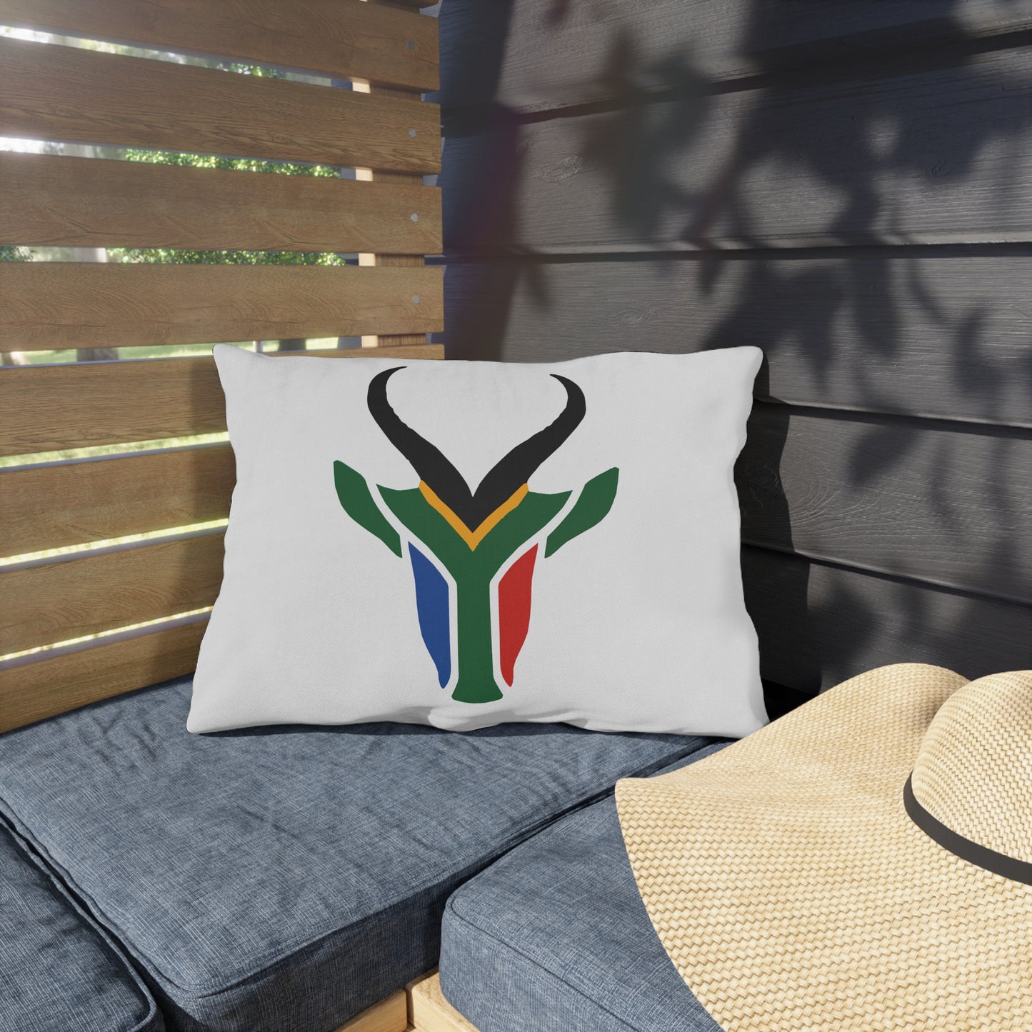 South African Springbok Outdoor Pillows