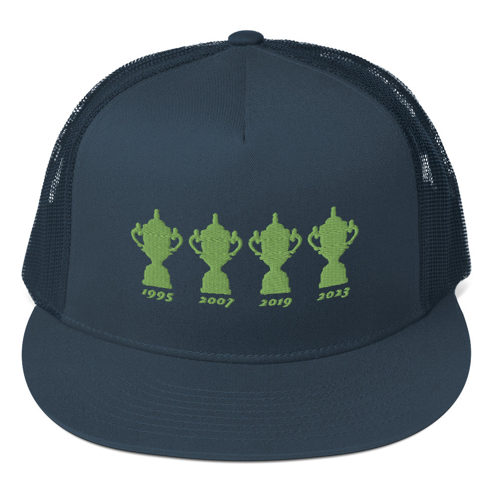 Springboks 4 Trophies Trucker Cap