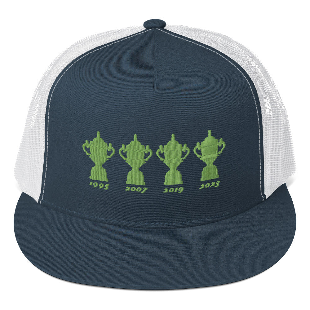 Springboks 4 Trophies Trucker Cap