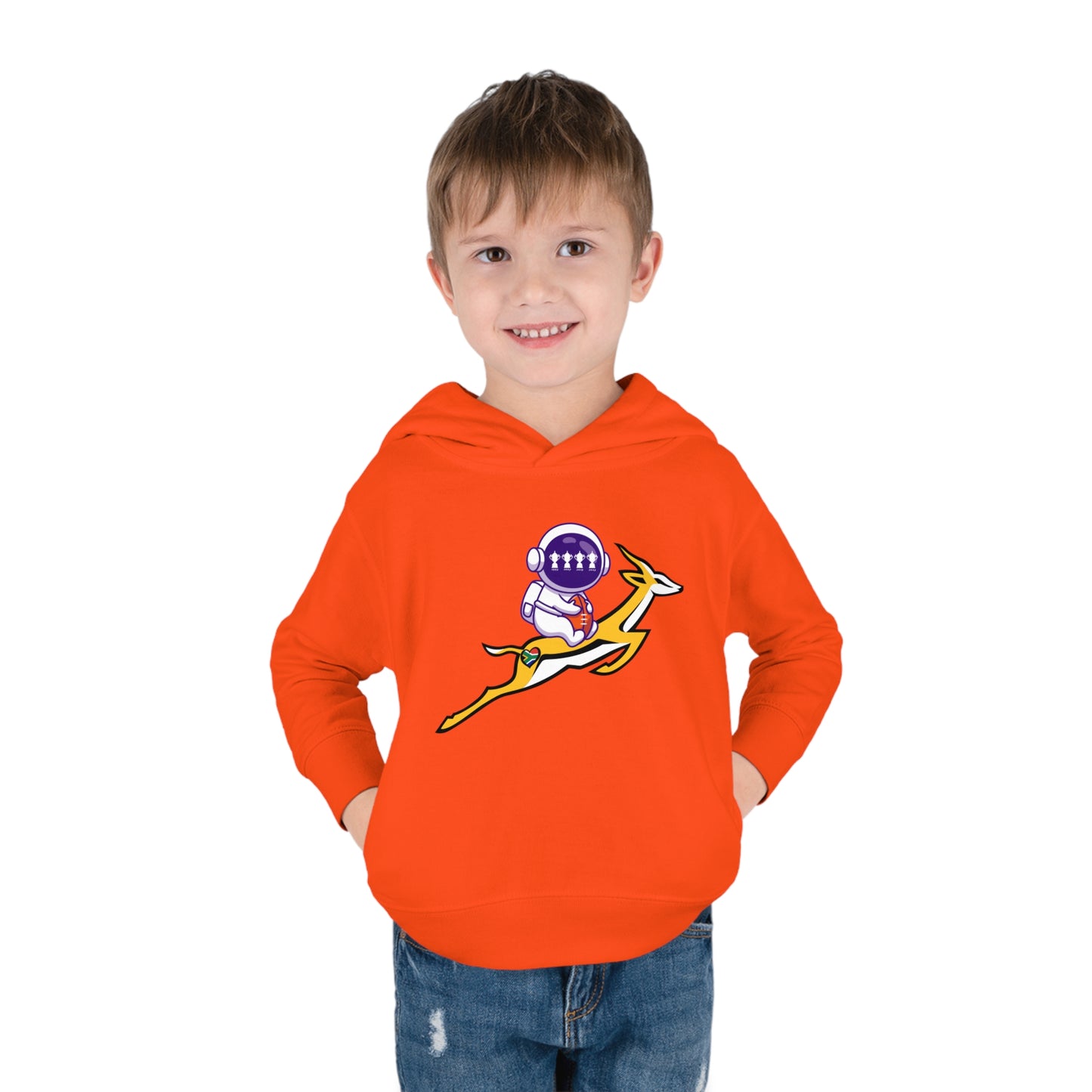 Astrobok Flying Toddler Pullover Fleece Hoodie