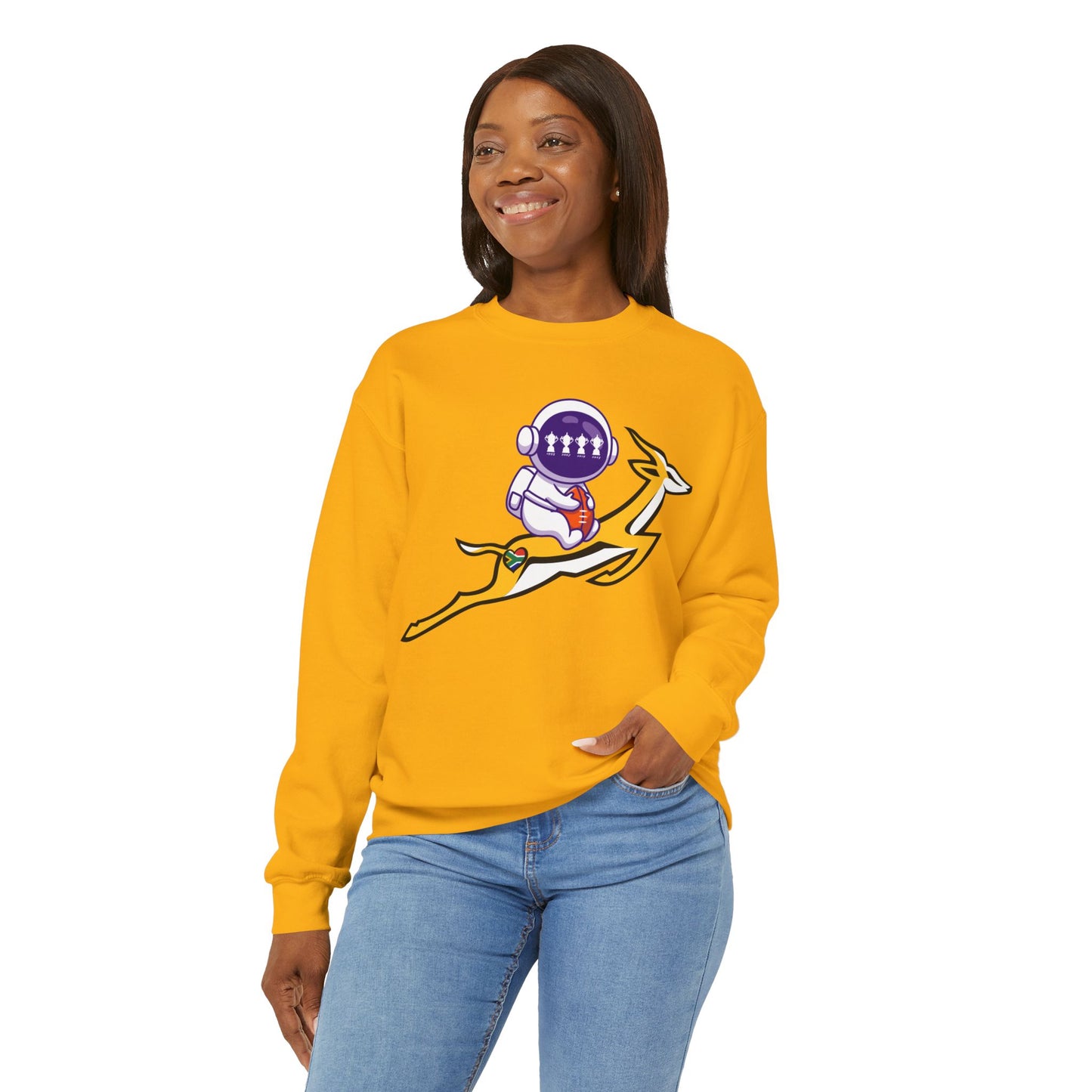 Astrobok to the Moon Sweatshirt: Unisex, Heavy blend