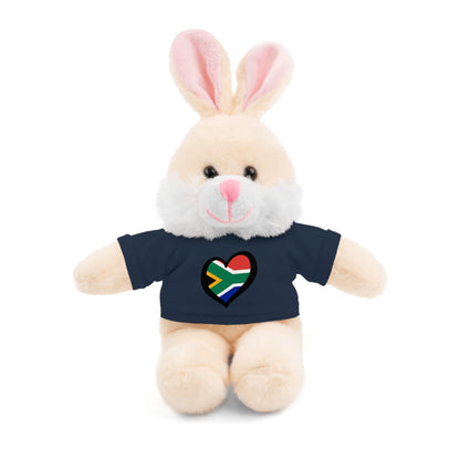 South African Heart Stuffed Animals with Tee