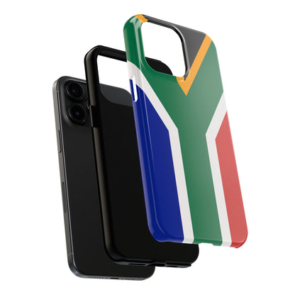 South African Flag Tough Phone Cases