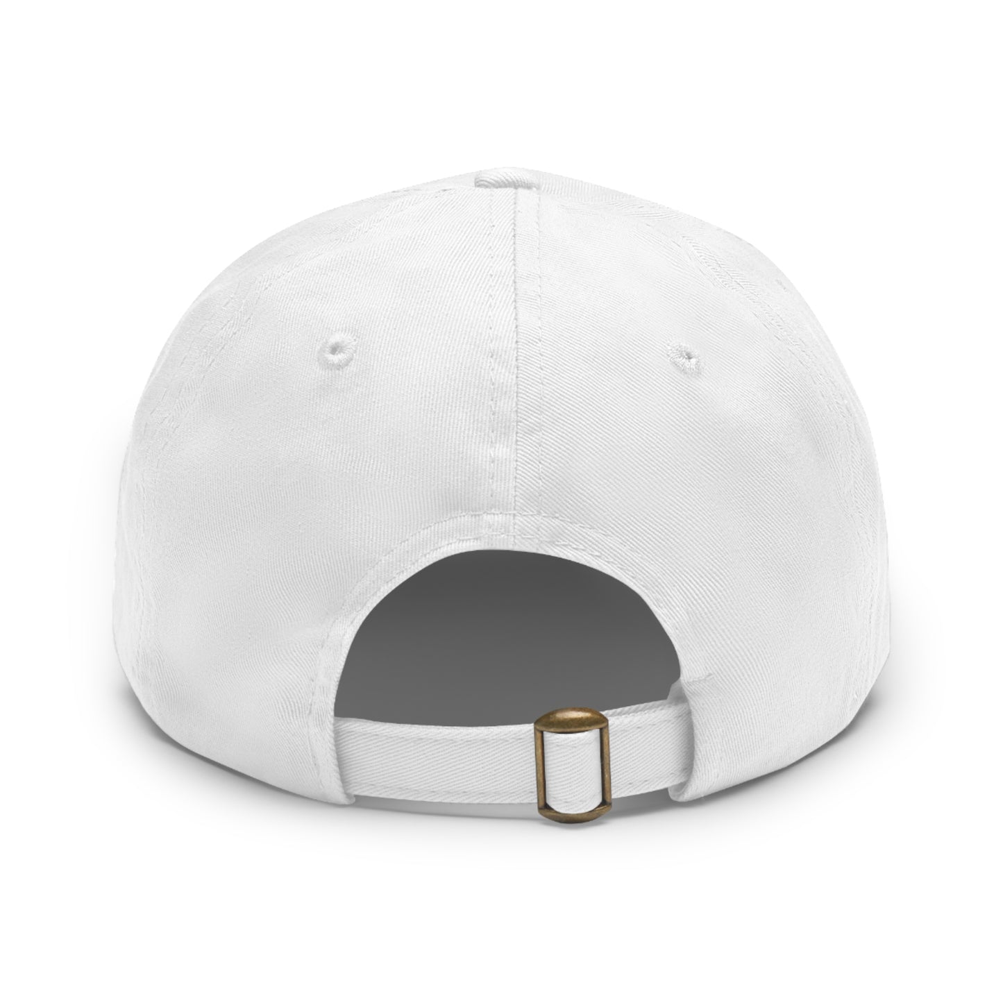 South African Flag Dad Hat with Leather Patch (Rectangle)