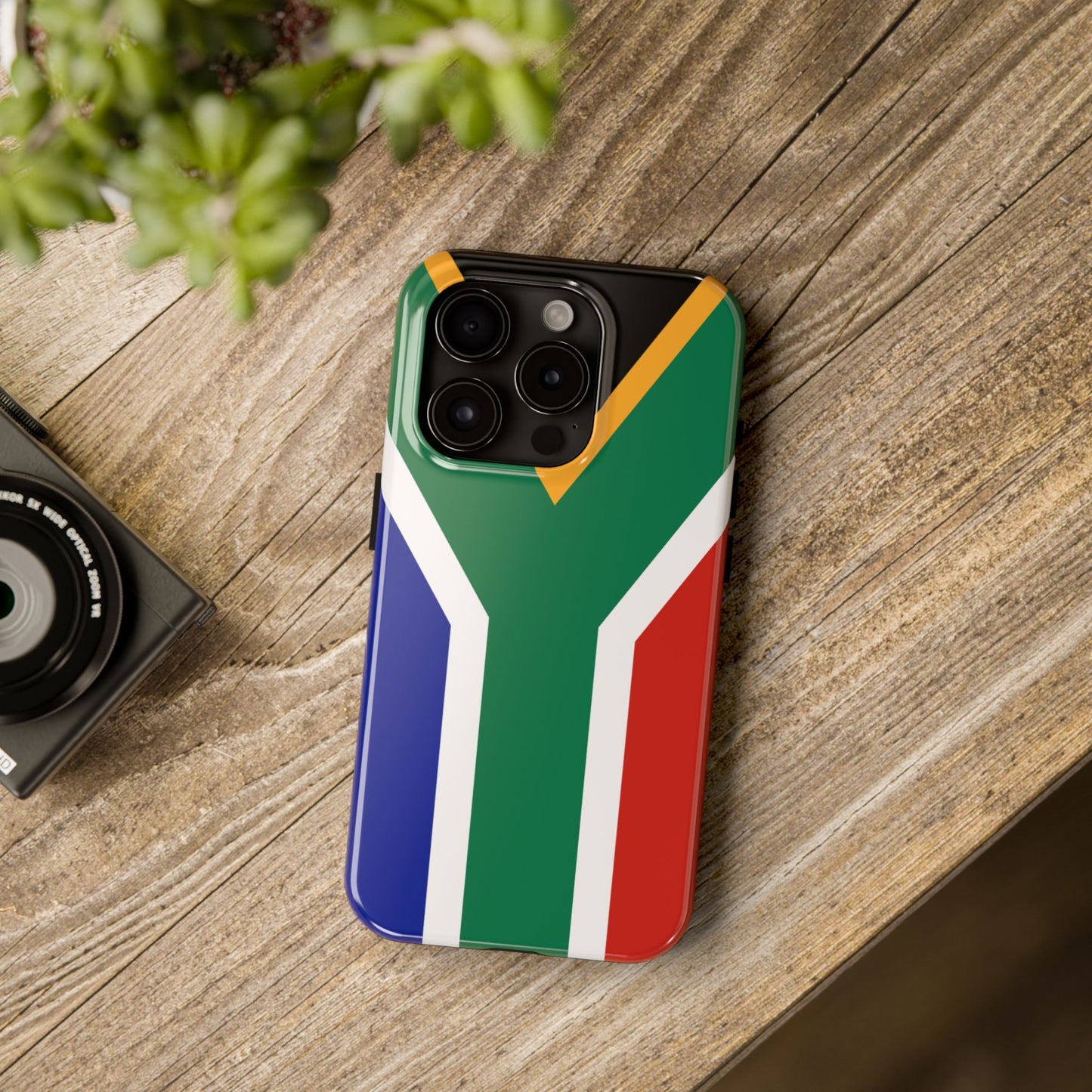 South African Flag Tough Phone Cases