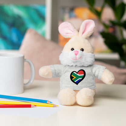 South African Heart Stuffed Animals with Tee