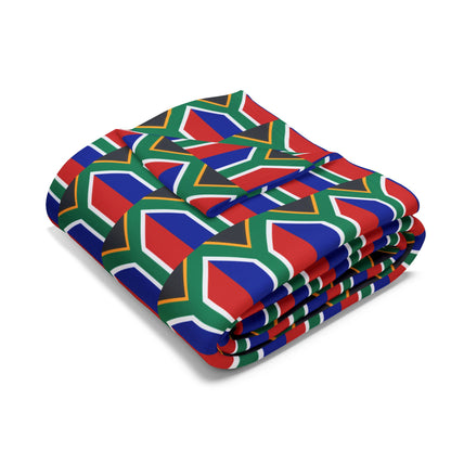 South African Arctic Fleece Blanket - Cozy Winter Blanket,, Perfect Gift for South Africans