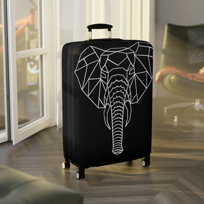 Elephant Origami Luggage Cover