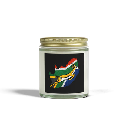 South African Bok Fan Scented Coconut Apricot Candles (4oz, 9oz)