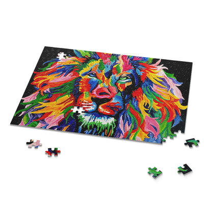 Rainbow Lion Puzzle (120, 252, 500-Piece)