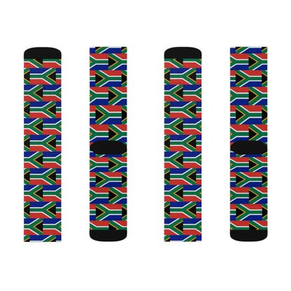 South African flag Sublimation Socks