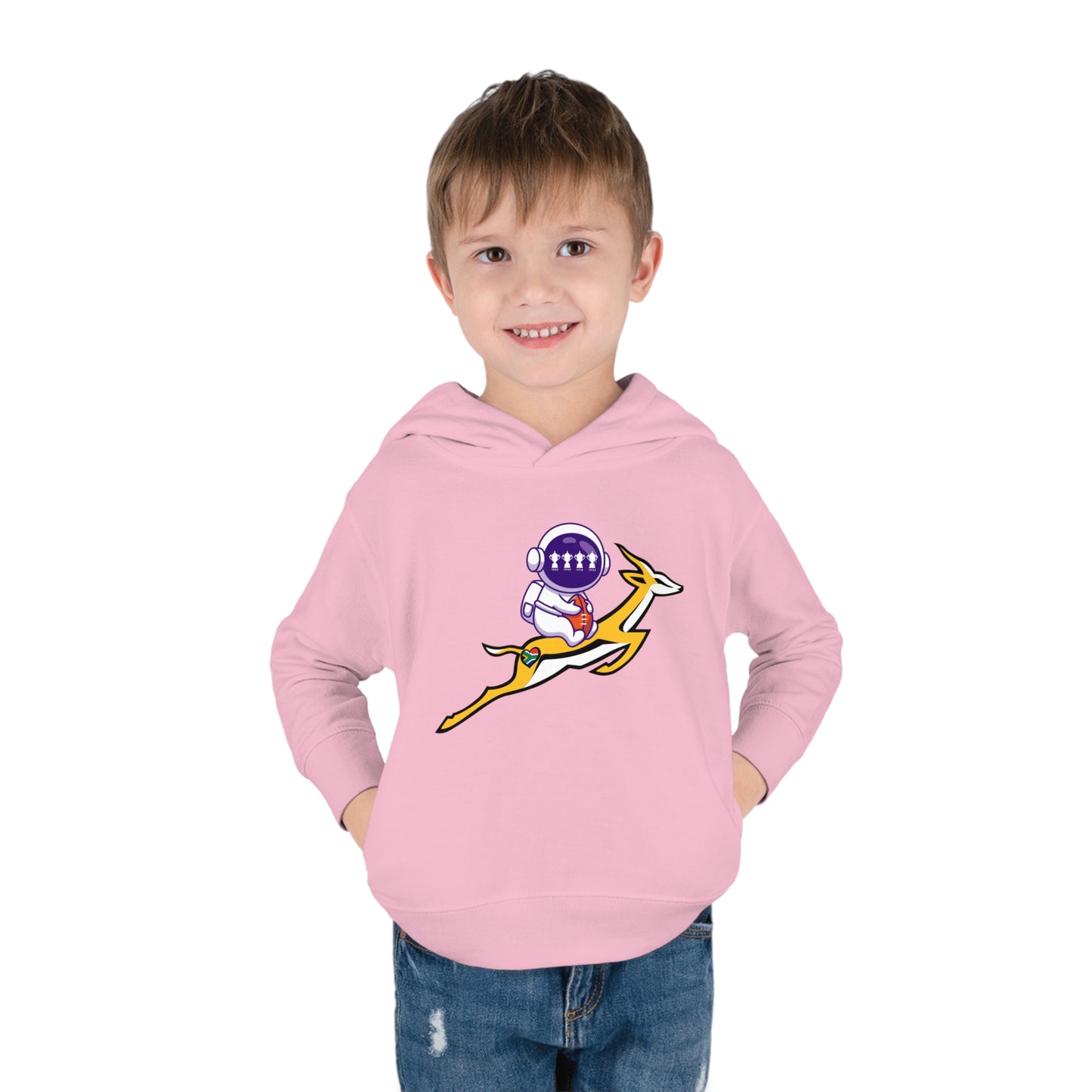 Astrobok Flying Toddler Pullover Fleece Hoodie