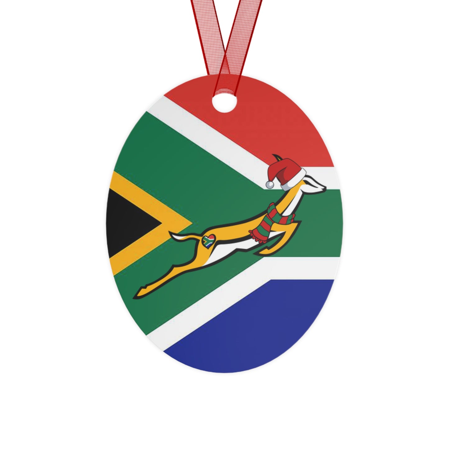 Springbok for life Metal Ornaments