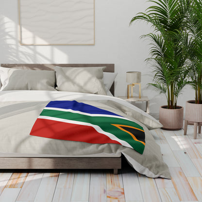 South African Flag Arctic Fleece Blanket