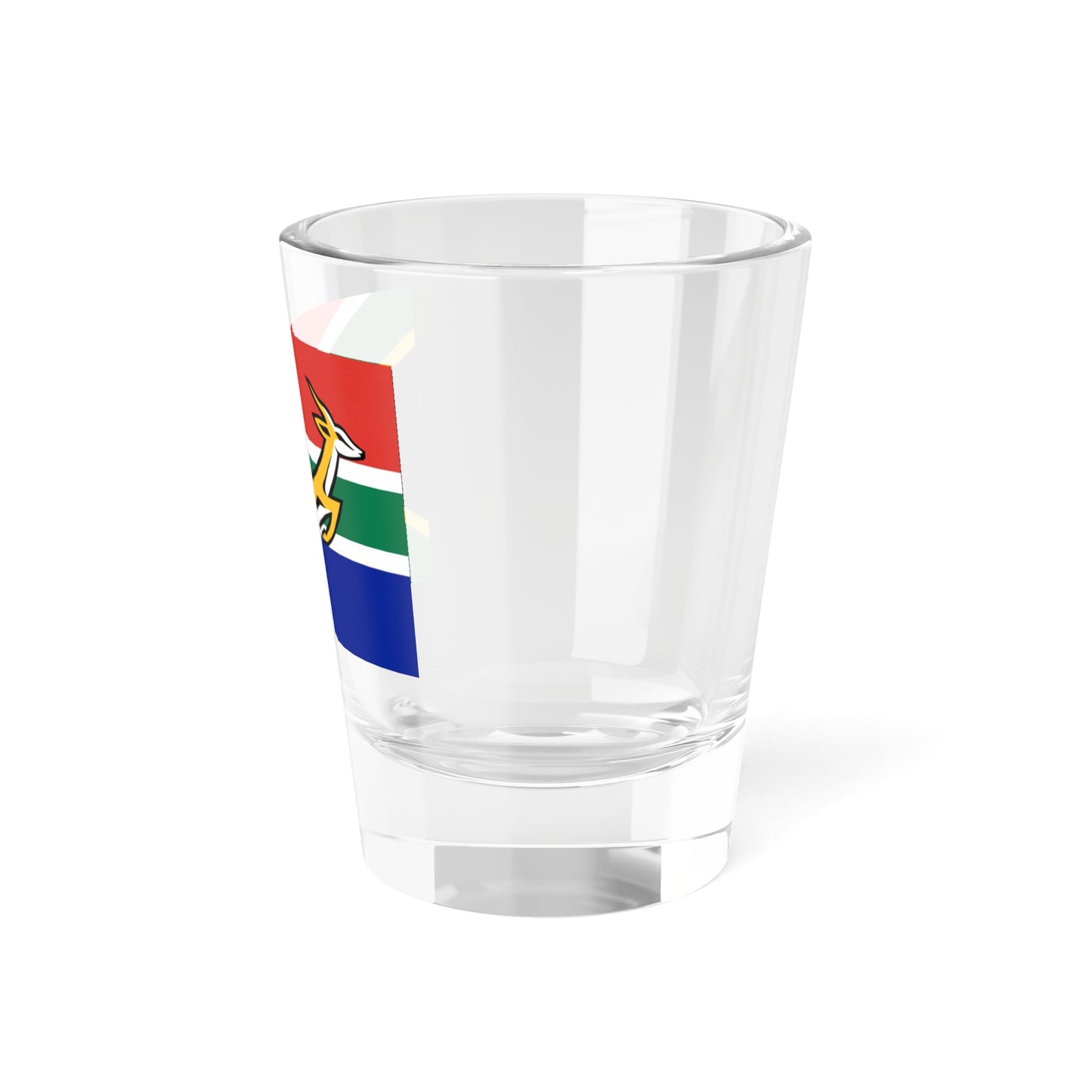 South Africa Boks Rugby Flag Shot Glass, 1.5oz