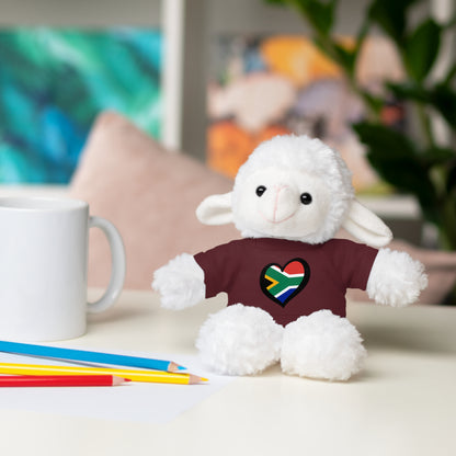 South African Heart Stuffed Animals with Tee