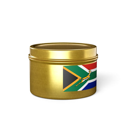 South African Bok Fan Tin Candles