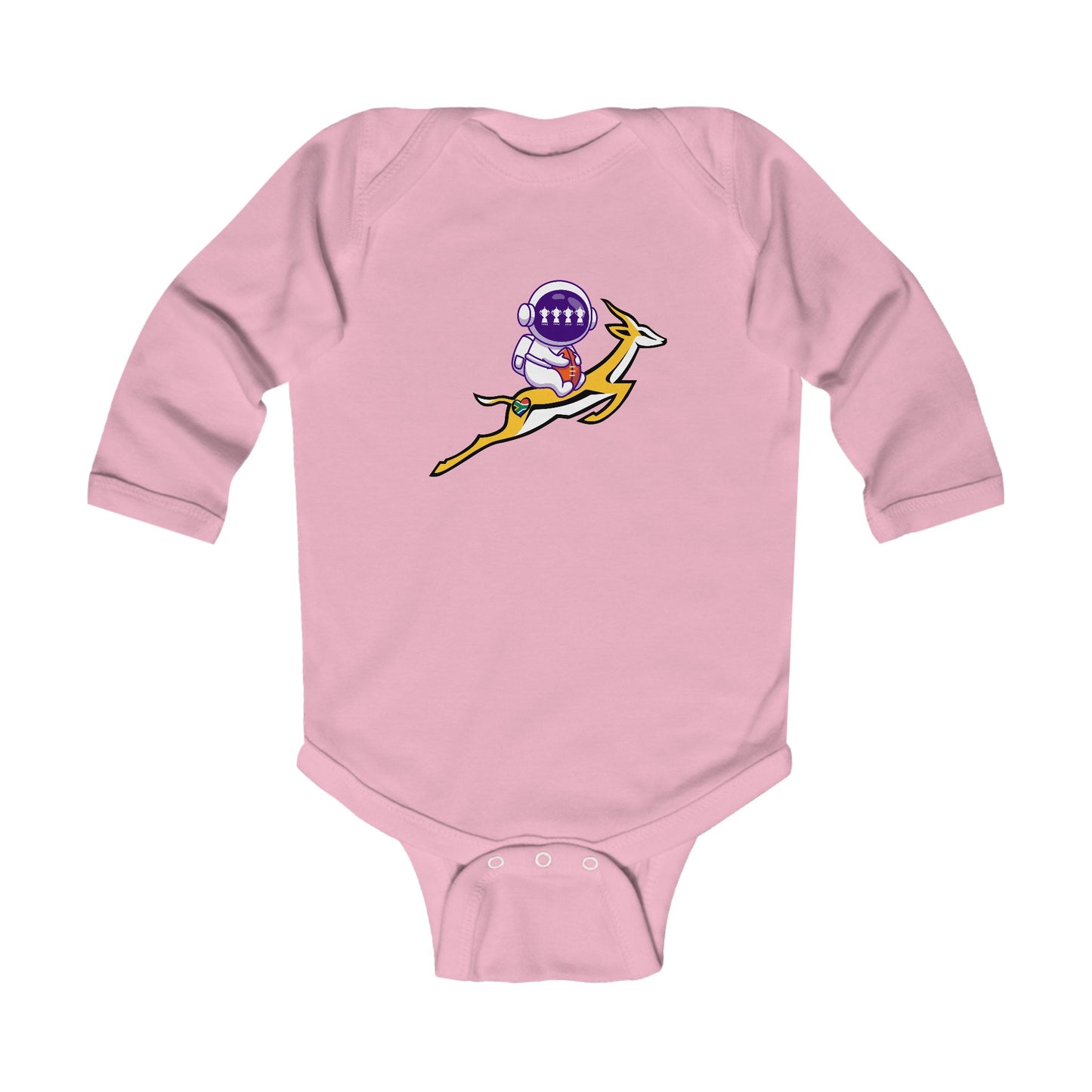 Astrobok Flying Infant Long Sleeve Bodysuit