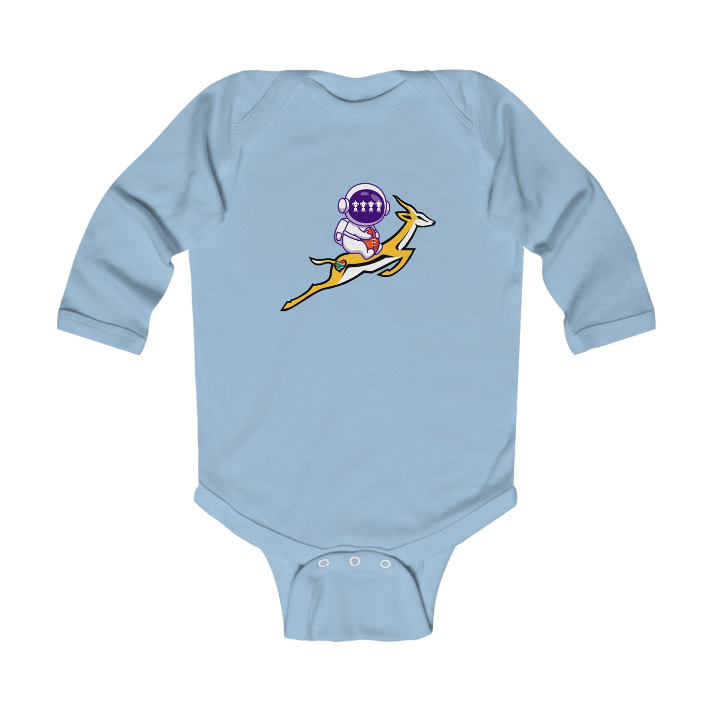 Astrobok Flying Infant Long Sleeve Bodysuit