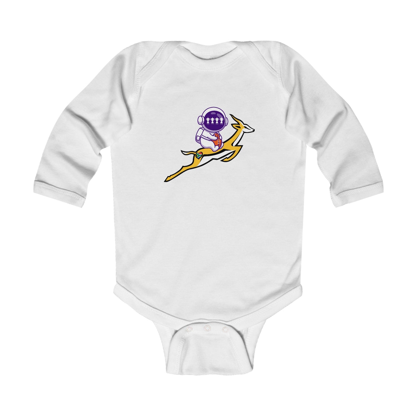 Astrobok Flying Infant Long Sleeve Bodysuit