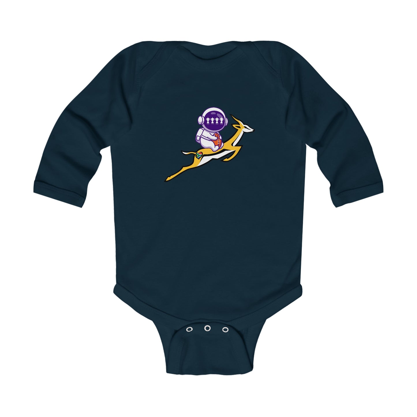 Astrobok Flying Infant Long Sleeve Bodysuit