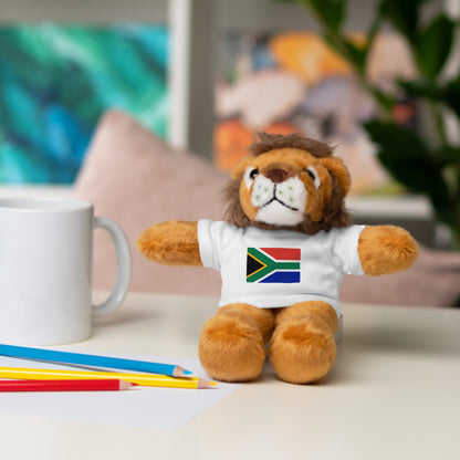 South African Flag Stuffed Animals with Tee