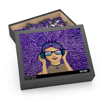 Vibin' Girl Puzzle (120, 252, 500-Piece)