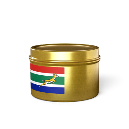 South African Bok Fan Tin Candles